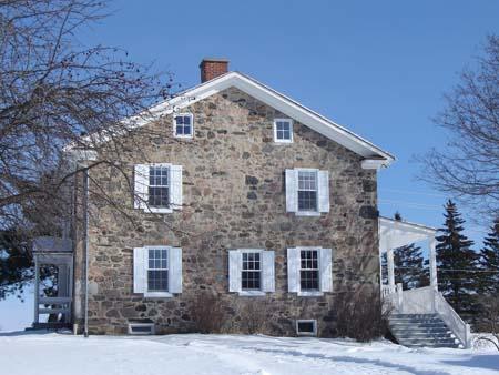 West Elevation, John E. Brubacher House, 2007