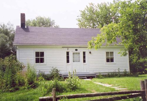 north elevation,  July 2004
