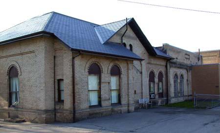 Façade of the Brantford Waterworks Building
