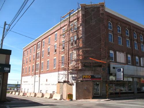 Showing building under re-development
