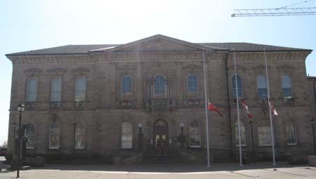 Guelph City Hall Façade, 2007