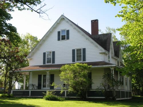 Showing north elevation