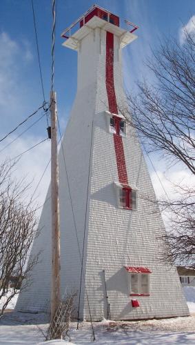 Showing northwest elevation