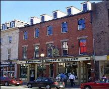 Front elevation of the Thompson Building, 303-305 Water Street, St. John's, Newfoundland.; HFNL 2005