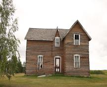 Vue de l'est du presbytère de l'église luthérienne Bethlehem, Erickson, 2005; Historic Resources Branch, Manitoba Culture, Heritage, Tourism and Sport, 2005