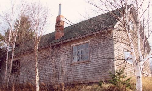 Showing west elevation