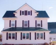 Showing west elevation; Province of PEI, Carter Jeffery, 2007
