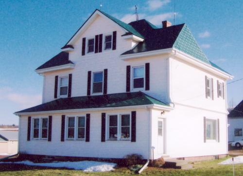Showing southwest elevation