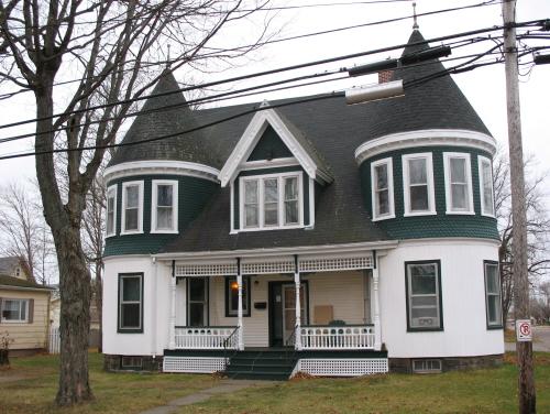 Showing east elevation