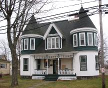 Showing east elevation; Wyatt Heritage Properties, 2007