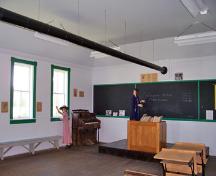 Intérieur de l'école Canal, McCreary, 2006; Historic Resources Branch, Manitoba Culture, Heritage, Tourism and Sport, 2006