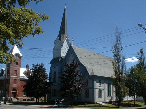 View of the church on Milltown Boulevard