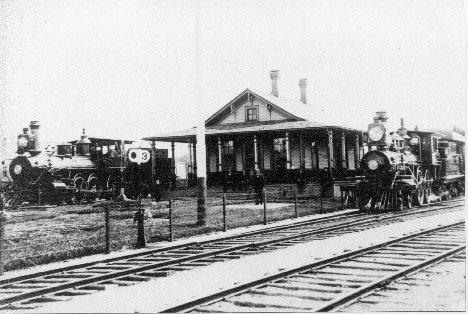 Première gare ferroviaire de McAdam
