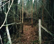 Showing entrance to cemetery; PEI Genealogical Society, 2006