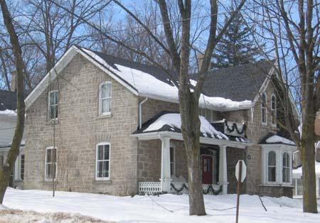 South and East Elevations of 425 Provost Lane