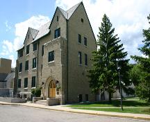 Vue du nord-est du bâtiment Citizens' Science de Brandon, Brandon, 2005; Historic Resources Branch, Manitoba Culture, Heritage, Tourism and Sport 2005