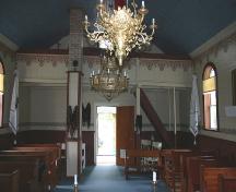 Interior view of St. Michael's Ukrainian Catholic Church, North Foley, 2005; Historic Resources Branch, Manitoba Culture, Heritage, Tourism and Sport, 2005