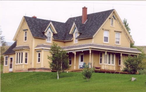 Showing southwest elevation