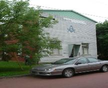 Front elevation, Acadia Lodge, Pugwash, NS, 2007.; Heritage Division, NS Dept. of Tourism, Culture and Heritage, 2007
