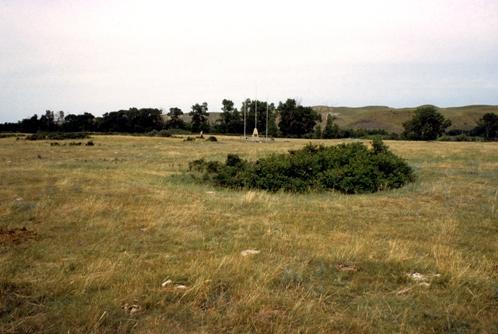 View of cairn