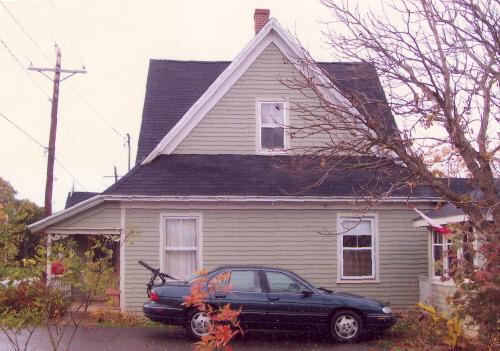 Showing north elevation
