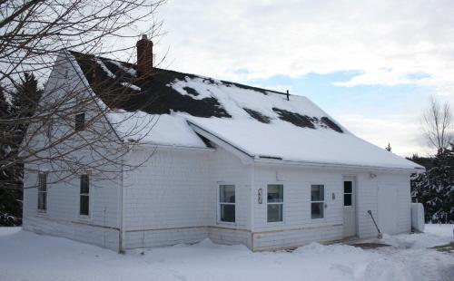 Showing back elevation