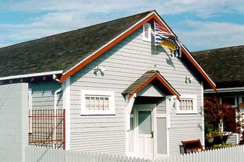 front and south side elevation