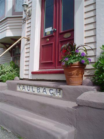 Front steps detail
