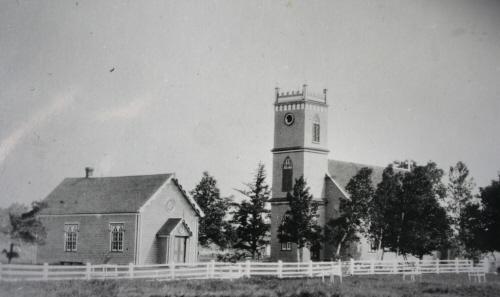 Showing glebe school near Holy Trinity Church