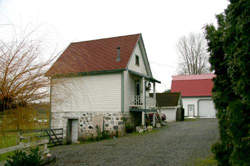Oblique view from south west corner