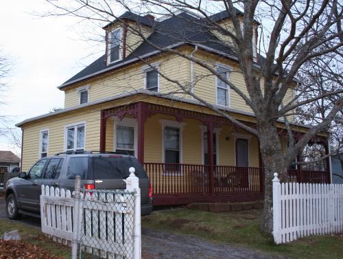 Showing side elevation