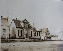 Showing front elevation, c. 1930s; Marion Clark Collection