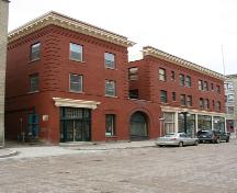 Façade ouest de l'édifice Albert, Winnipeg, 2007; Historic Resources Branch, Manitoba Culture, Heritage, Tourism and Sport, 2007