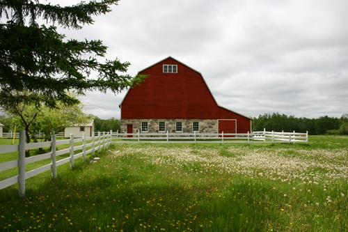 East Elevation of Farm