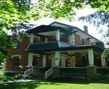 Featured is the Italianate wing of the house.; Kayla Jonas, 2007.