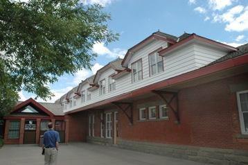 Partial view from northwest