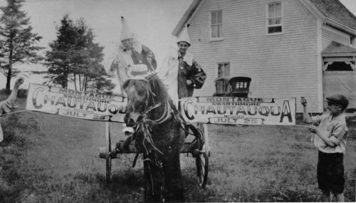 Showing Chautauqua performers, c. 1920s