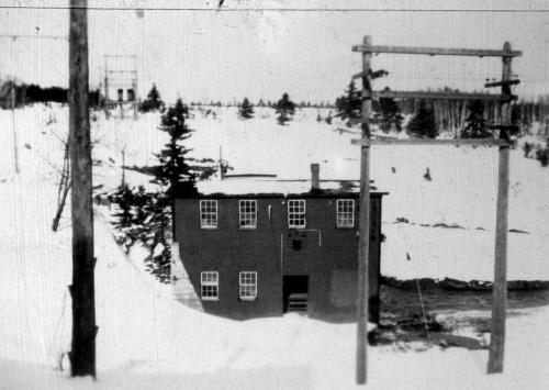 Archive image of former power plant building