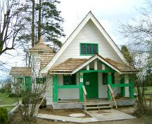 Exterior view of St. Oswald's Anglican Church, 2004; Donald Luxton and Associates, 2004
