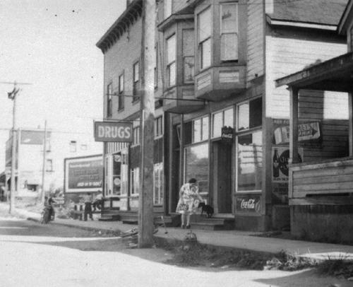 View from the northwest during the 1940s
