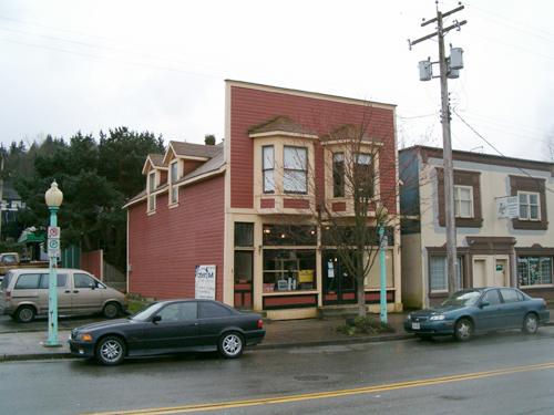 View from the northeast