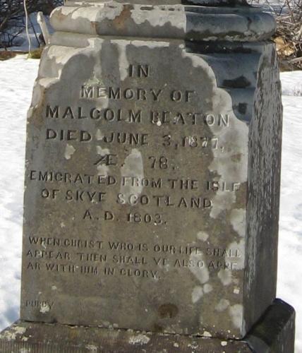 Detail of obelisk stone