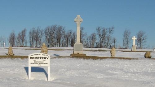 Overview of cemetery