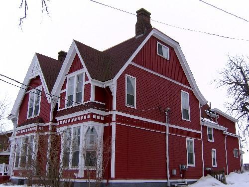 Showing north east elevation