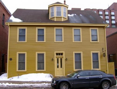 Showing north elevation