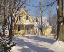 Showing house in winter; Susan Green, 2008
