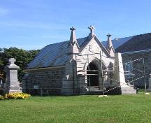 Chapelle funéraire Montour-Malhiot; Ministère de la Culture, des Communications et de la Condition féminine, Jean-François Rodrigue, 2008