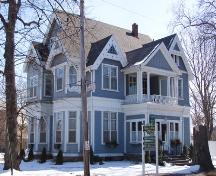 Showing west and north elevations; MacNaught History Centre and Archives, Natalie Griffith, 2005