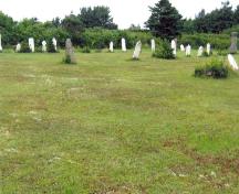 Showing overview of cemetery; St. Margaret of Scotland Parish, 2008