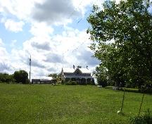 contextual view of the (James) Lindsay House; RHI 2006